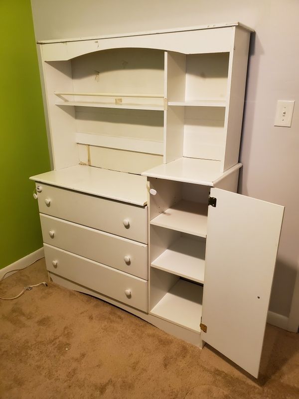 Kids dresser with bookshelf and hutch for Sale in Marietta, GA OfferUp