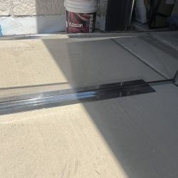 Commercial-grade  counter shields / sneeze guards from a retail store