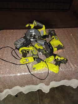 Ryobi Bundle With Battery And Charger 