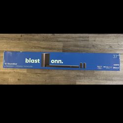 On 5.1 Soundbar with 37" Surround Sound Speakers and Wireless Subwoofer