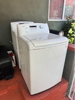 LG washer and dryer