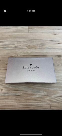 NWT Kate Spade Kenzie Medium Flap Wristlet Wallet Black Saffiano Leather KK044!