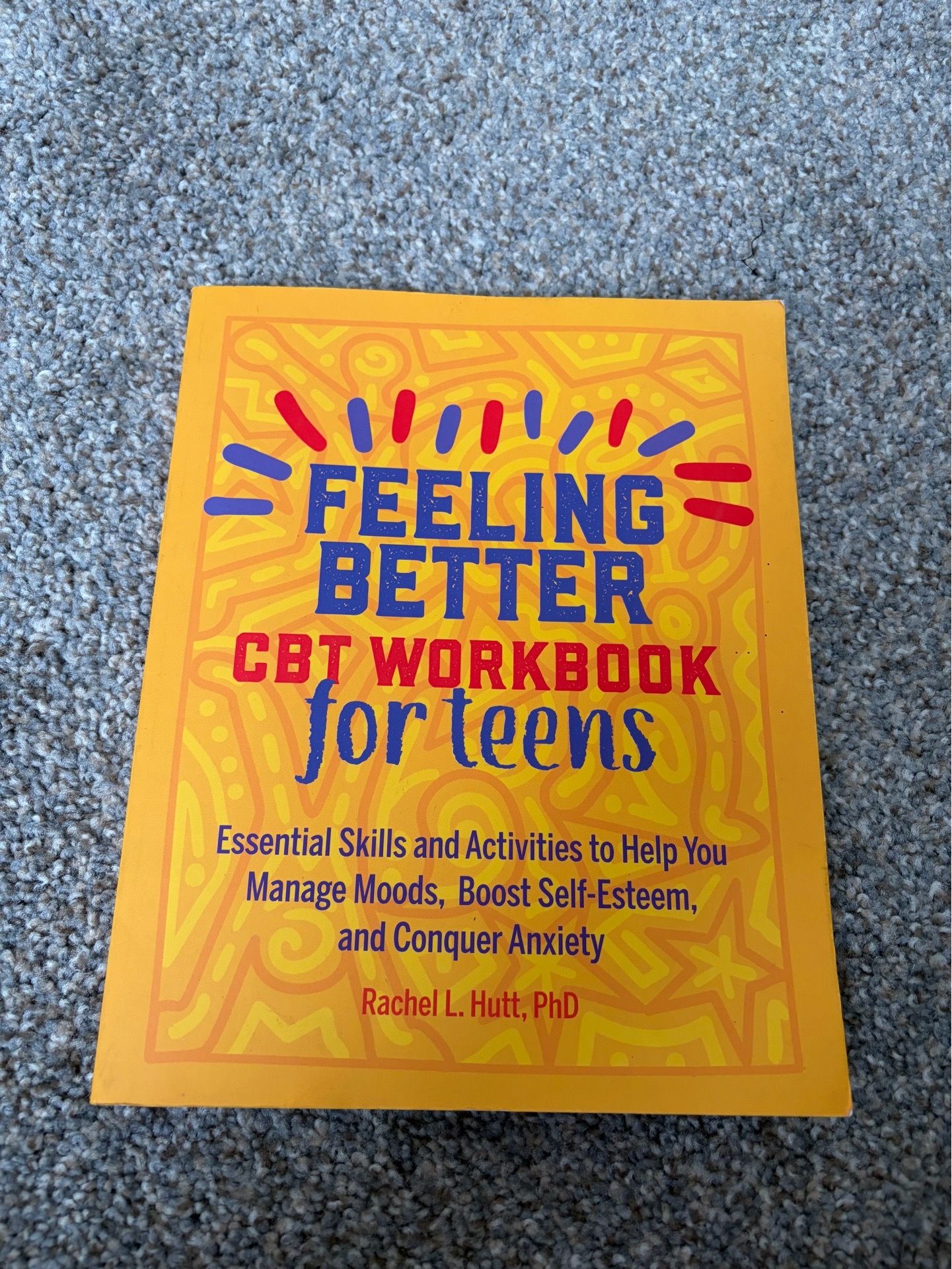 Psychology Therapy Workbook for Teens, BRAND NEW