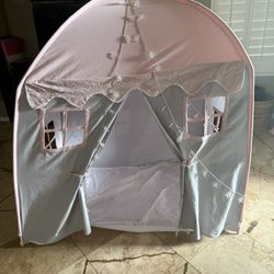 Costzon Kids Play Tent, Large Spacious Cotton Canvas Playhouse With Lights! GREAT CHRISTMAS PRESENT/GIFT!