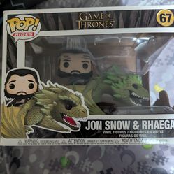 Game of Thrones John Snow & Rhaegal