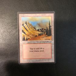 Magic Mtg Arabian Knights Mountain