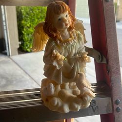 Porcelain angel figurine