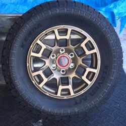 (4) Rims & New Tires 
