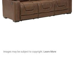 Ashlys Brand New Electric Reclining Sofa