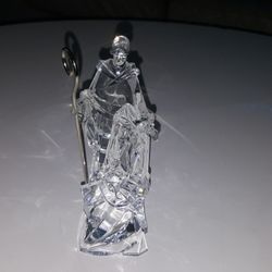 Glass Piece with staff