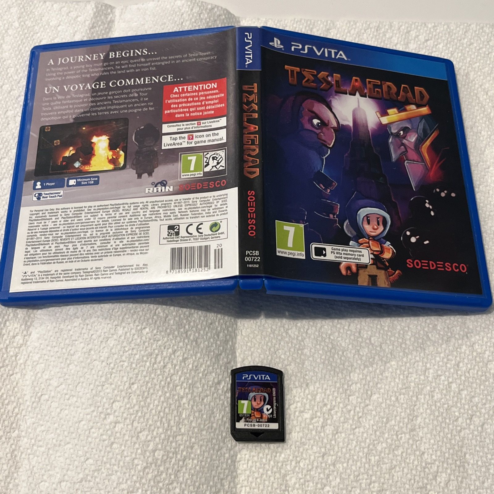Teslagrad for PlayStation Vita Import Pal Version