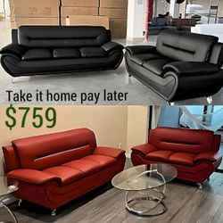 Simple, Elegant and Timeless, Sofa and Loveseat