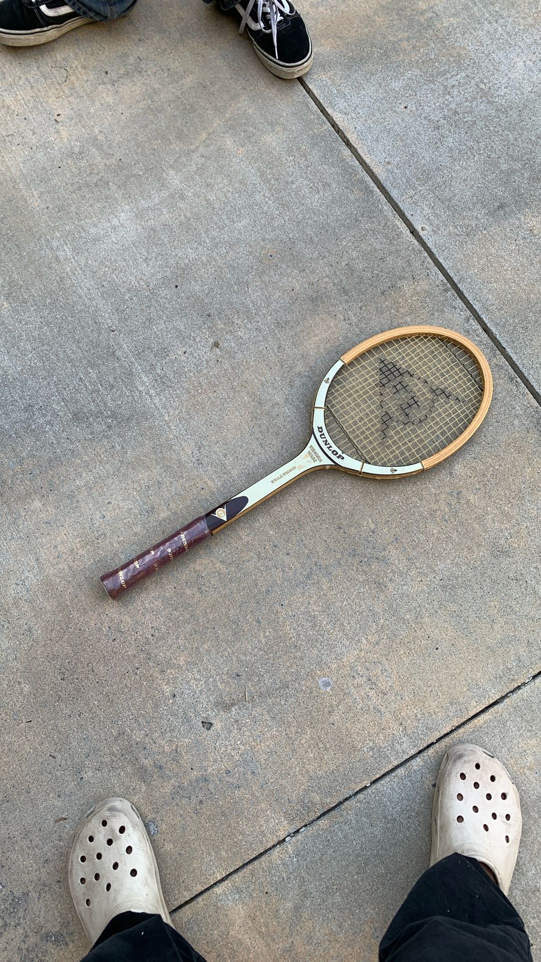 Dunlop Virginia Wade Signature Vintage Tennis Racket
