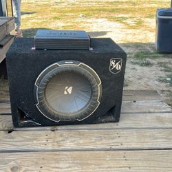 Kicker Sub And Amp!