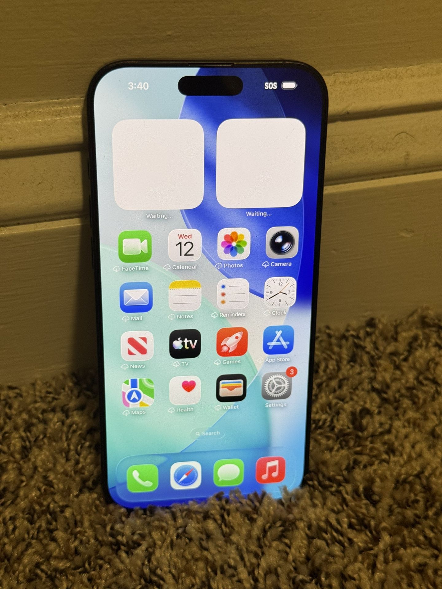 Black IPhone 16 Pro Max 256GB 