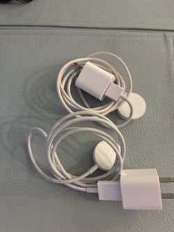 Two original Apple watch magnetic charger cables  2 for $30