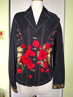 Embelished Denim Jacket