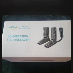 Compression leg massager 