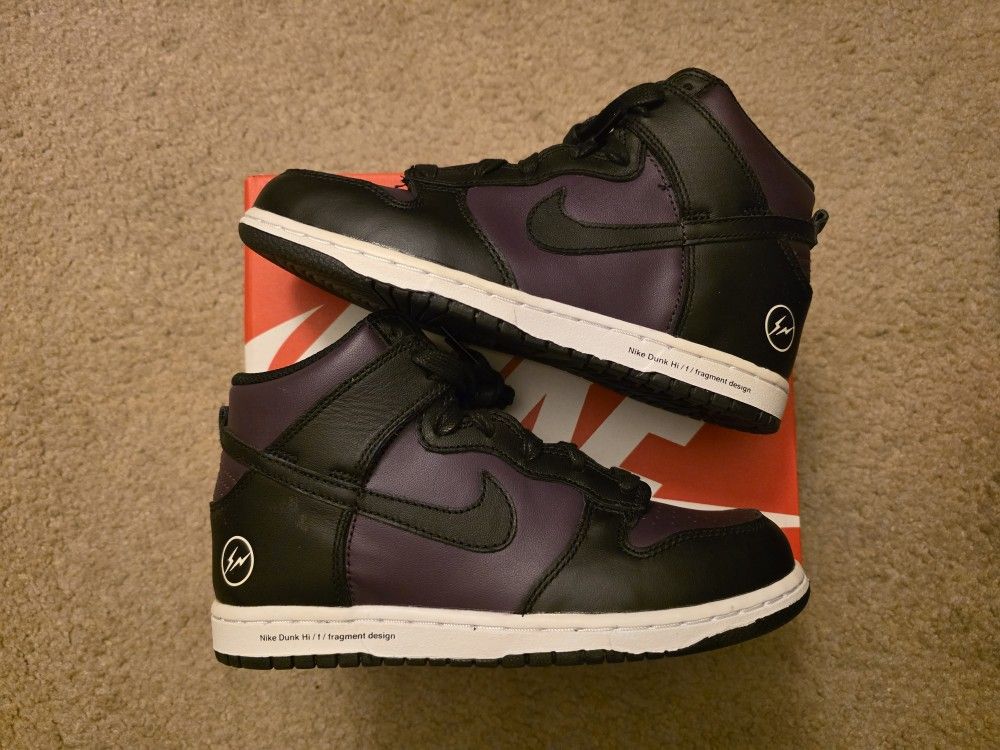 Nike Dunk High Fragment Size 3y