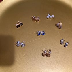 Simple! Beautiful Shiny Clip On Earrings