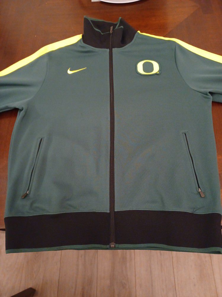 Oregon Ducks Nike Zip-up Jacket