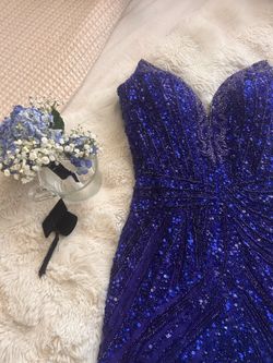 Royal blue PROM DRESS