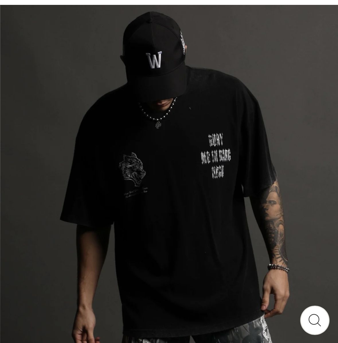 トップス BURY ME IN DARC DARC SPORT X WOLVES CLUB CLASSICS ” BURY ME IN DARC” SHIRT