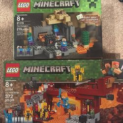 LEGO MINECRAFT RETIRED SETS