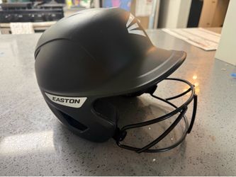 Youth baseball/softball helmet with face guard