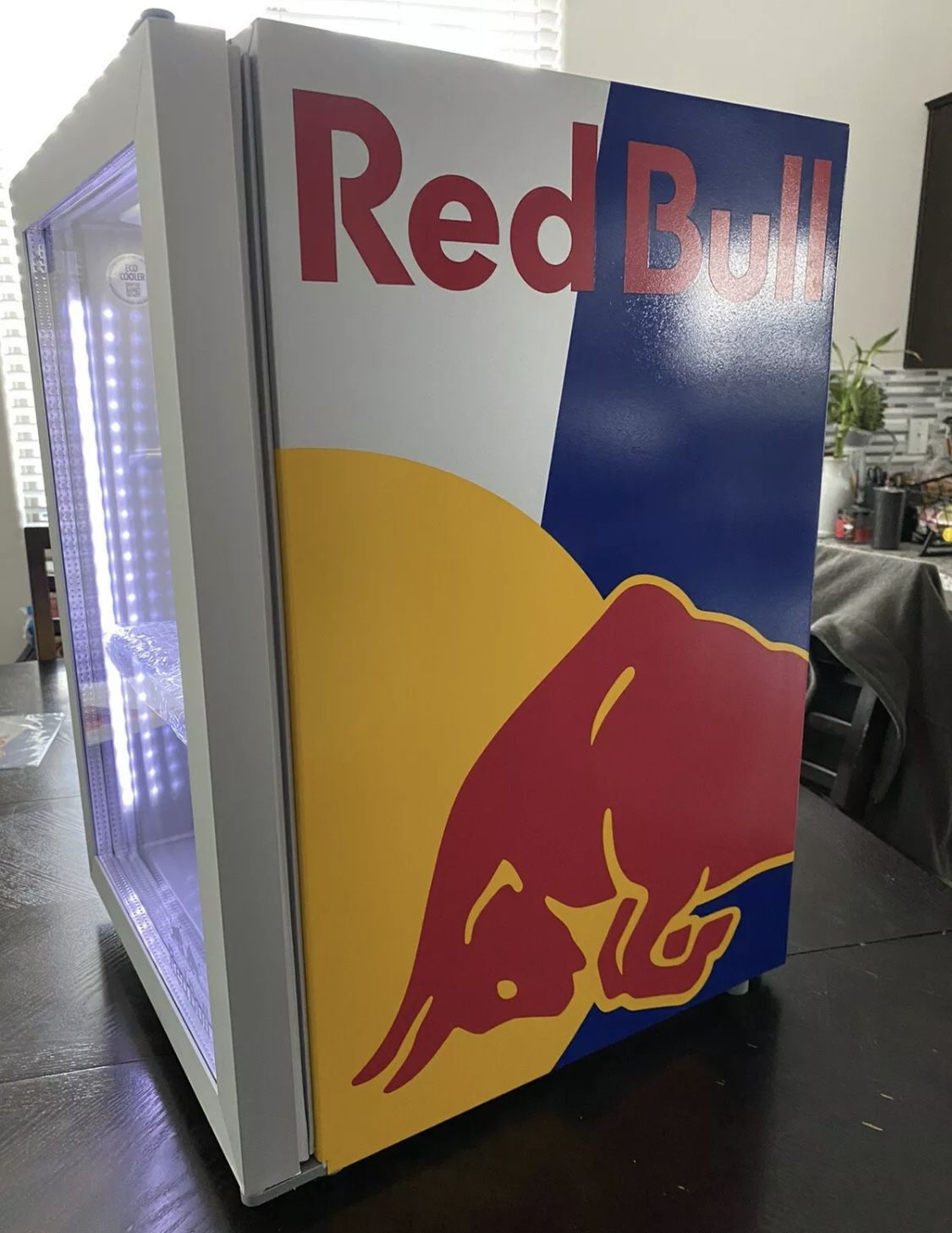 Red Bull Logo Mini Fridge Counter Top Cooler Brand New In Box for Sale in  New York, NY - OfferUp