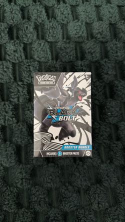 Scarlet and Violet black bolt booster bundle
