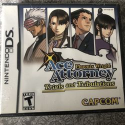 Phoenix Wright Ace Attorney Sealed DS Games 