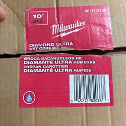 Milwaukee 10” Diamond Wet Core Bit 48-17-5100