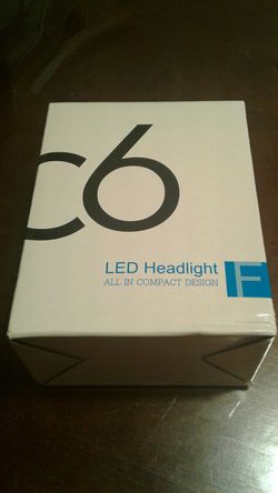 C6 LED HEADLIGHT NUEVOS EN COLOR BLANCOS 6000K #9006/HB4 TENGO DE TODO TIPO DE MEDIDAS NÚMEROS Y LETRAS