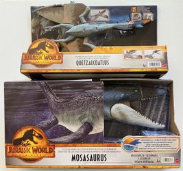 Jurassic World Dominion Massive Action Quetzalcoatlus Mosasaurus Ocean Protector