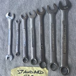 Craftsman Wrenches. SAE USA