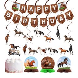 Horse Birthday Decor