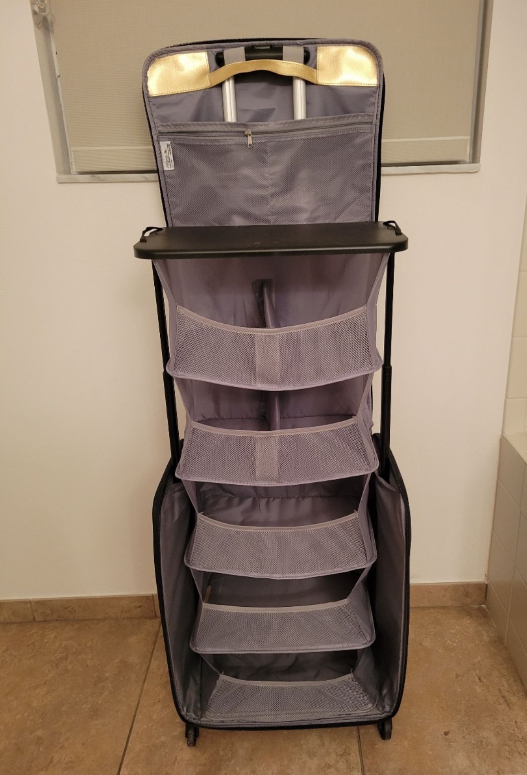 Debbee Flip 'N Pack Expandable Rolling Storage