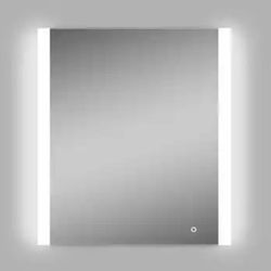 Miseno Athena 32" x 36" Rectangular Glass Frameless
