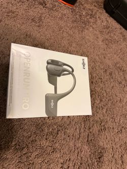 NEW Sealed Shokz OpenRun Pro Bone Conduction Headphones – Black