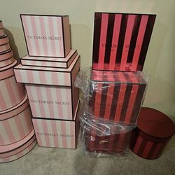 Victoria's Secret Stackable Boxes