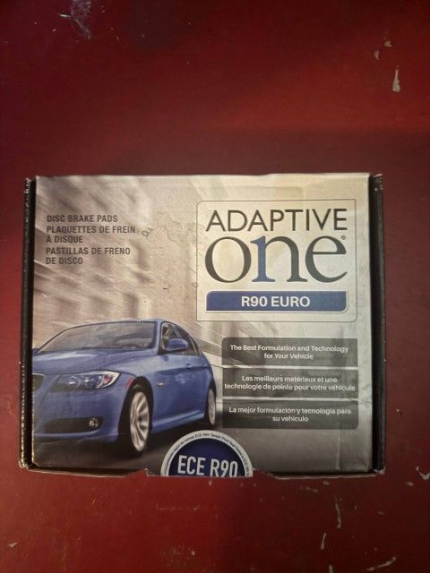 New Premium Brake Pad Sets — Adaptive One R90 + Duralast DG1610 + Akebono Euro