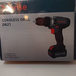 New Sealed Drill With Battery  20v