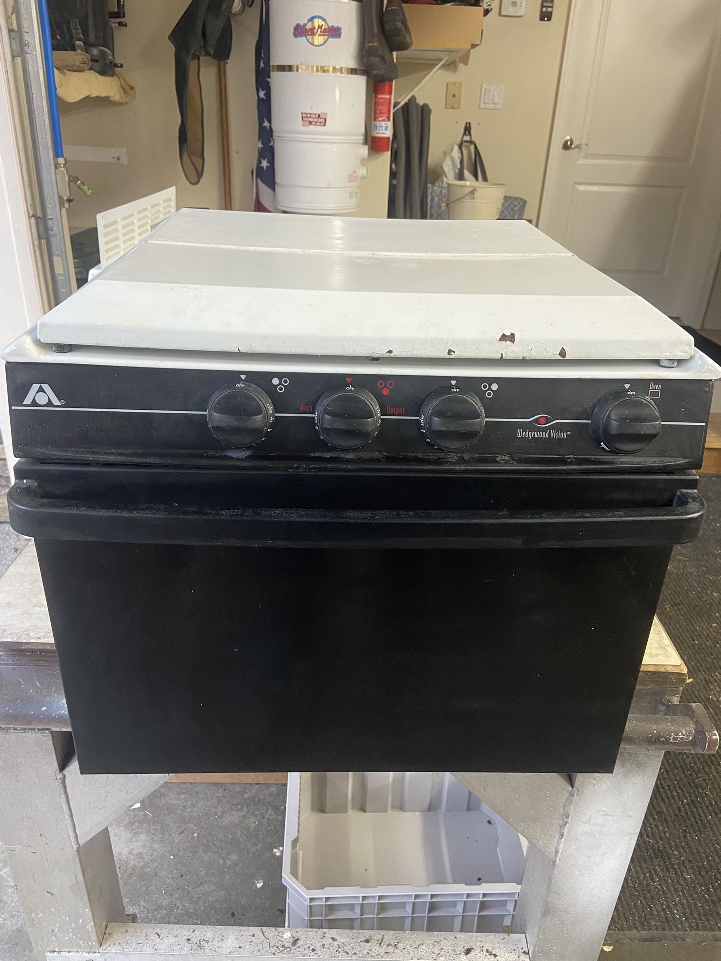 20” Rv Oven And Cooktop