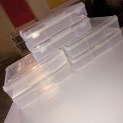 Bundle Of 6 IRIS 12”x12” Storage Organizers 