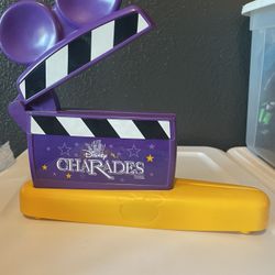 The Disney Charades Game Purple And Yellow Piece 