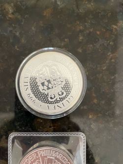 Puré silver coin