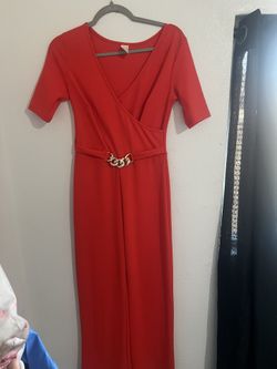 Jumpsuit Orange 