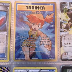 Misty’s Determination Pokemon Card