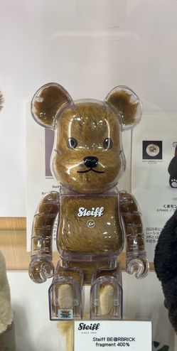 Steiff x Fragment Design BE@RBRICK 400% Medicom Toy 2025 Ultra Rare Collectible